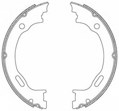 OPEN PARTS bsa218900 -  Комплект тормозных колодок